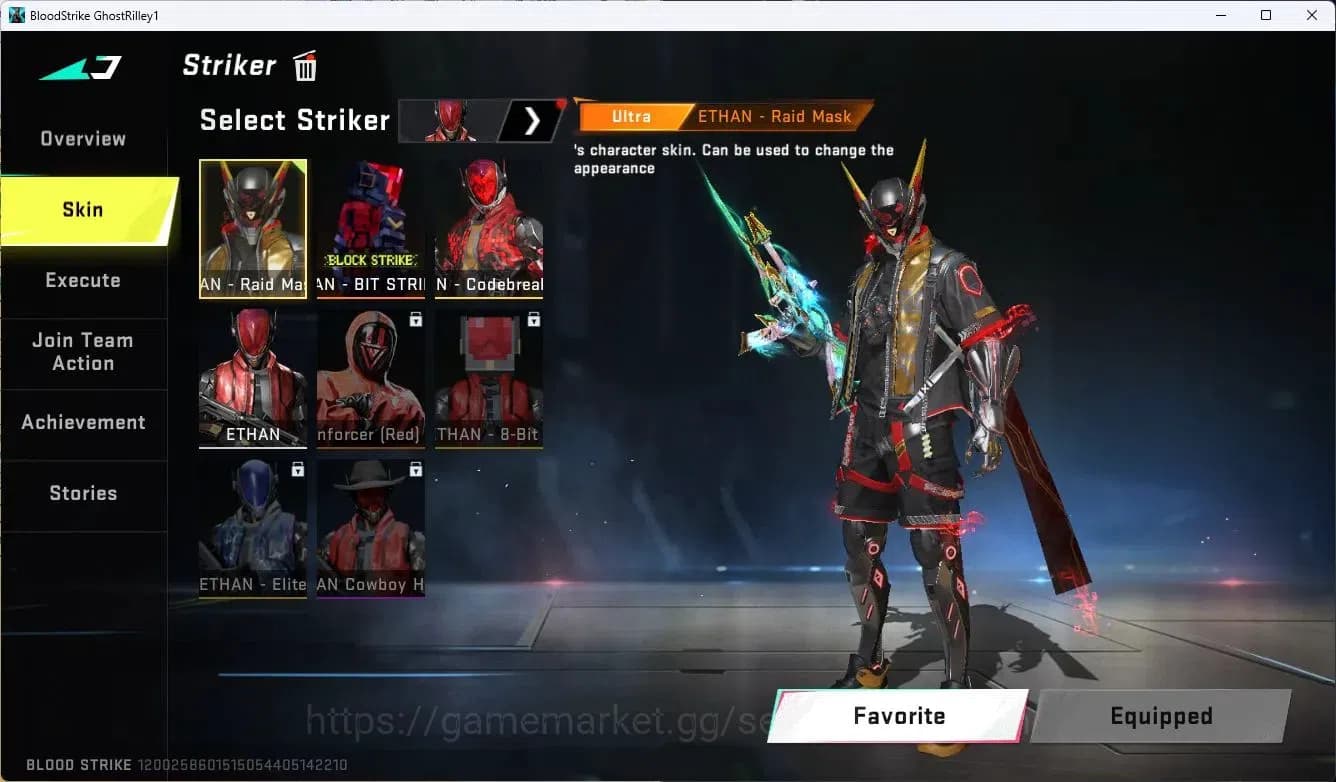 Blood Strike Accounts ASIA|EVOLVED,FAL|COLLAB,FAL,KAR98K|LIMITED,MP7,RPK image 5