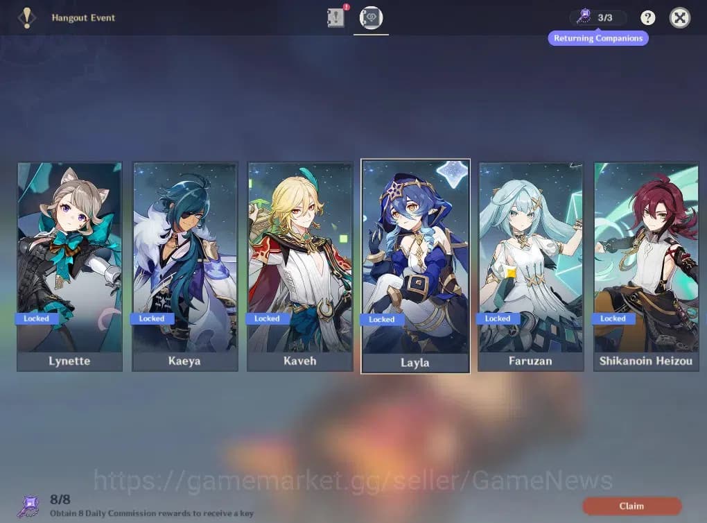 Genshin Impact Accounts ASIA|AR 57|11 Limited +2(*1Weapon)|Mavuika,Raiden+ image 15