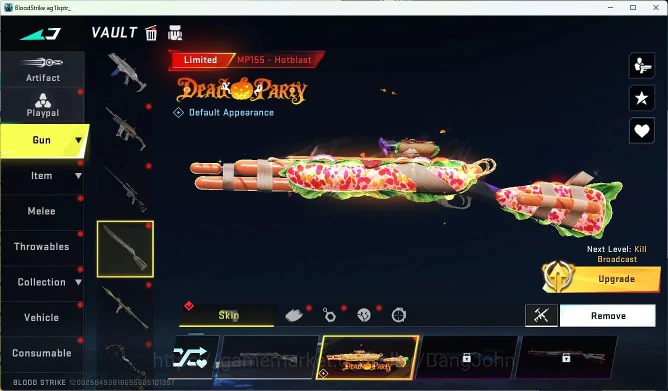 Blood Strike Accounts ASIA|COLLAB=KAR98K,MCX,SCAR,|LIMITED=URB,MP155,AR9 image 20