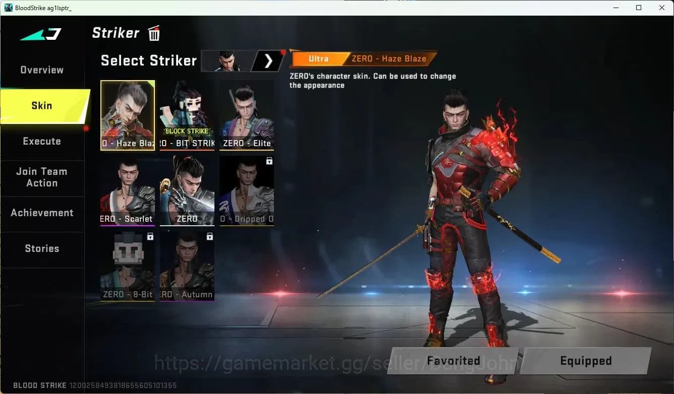 Blood Strike Accounts ASIA|COLLAB=KAR98K,MCX,SCAR,|LIMITED=URB,MP155,AR9 image 3
