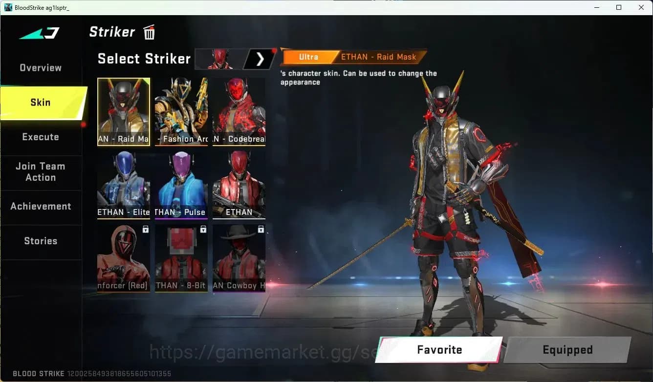 Blood Strike Accounts ASIA|COLLAB=KAR98K,MCX,SCAR,|LIMITED=URB,MP155,AR9 image 5