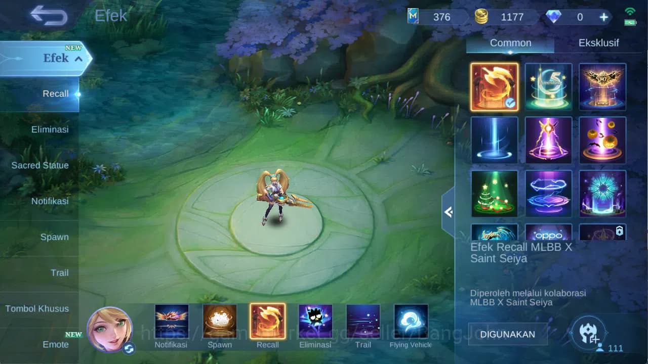 Mobile Legends: Bang Bang Accounts hero 111 skin 176 sanrio florin, saber rafaela, dr image 11
