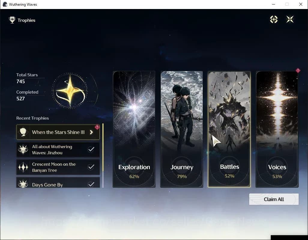Wuthering Waves Accounts NA|UL 46|121 Lustrous Tide|1 Limited| [Luuk Hersse image 10