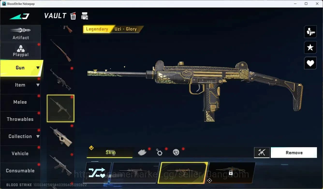 Blood Strike Accounts AMERICA | Eternal P90-Empyrean | 4 Legendary Skins image 17