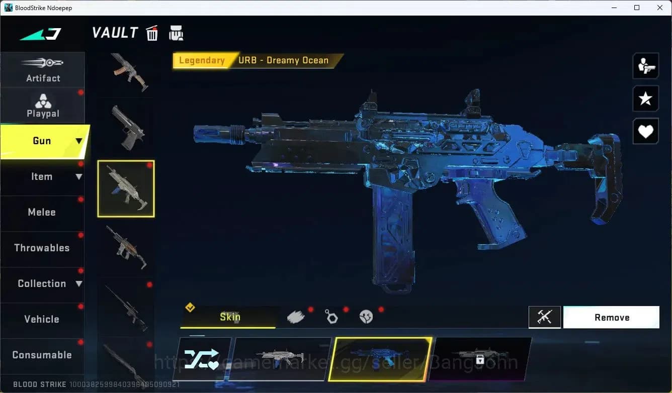 Blood Strike Accounts AMERICA | Eternal P90-Empyrean | 4 Legendary Skins image 20