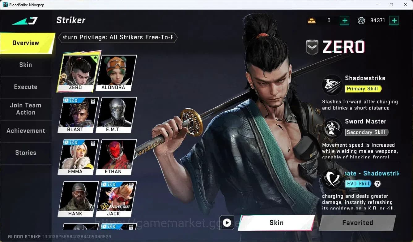 Blood Strike Accounts AMERICA | Eternal P90-Empyrean | 4 Legendary Skins image 4
