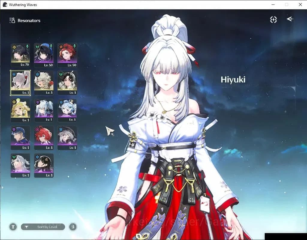 Wuthering Waves Accounts NA | UL 47 | 114 Lustrous | 1 Limited | Hiyuki R3 image 2