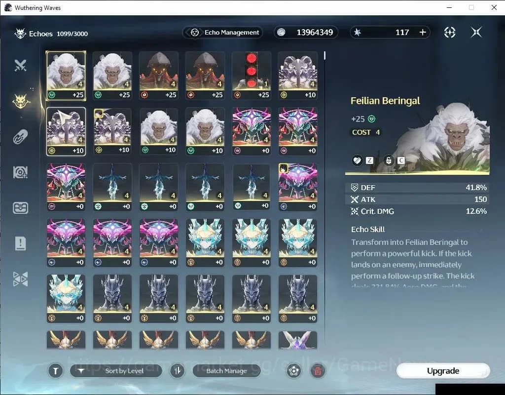 Wuthering Waves Accounts NA | UL 47 | 114 Lustrous | 1 Limited | Hiyuki R3 image 6