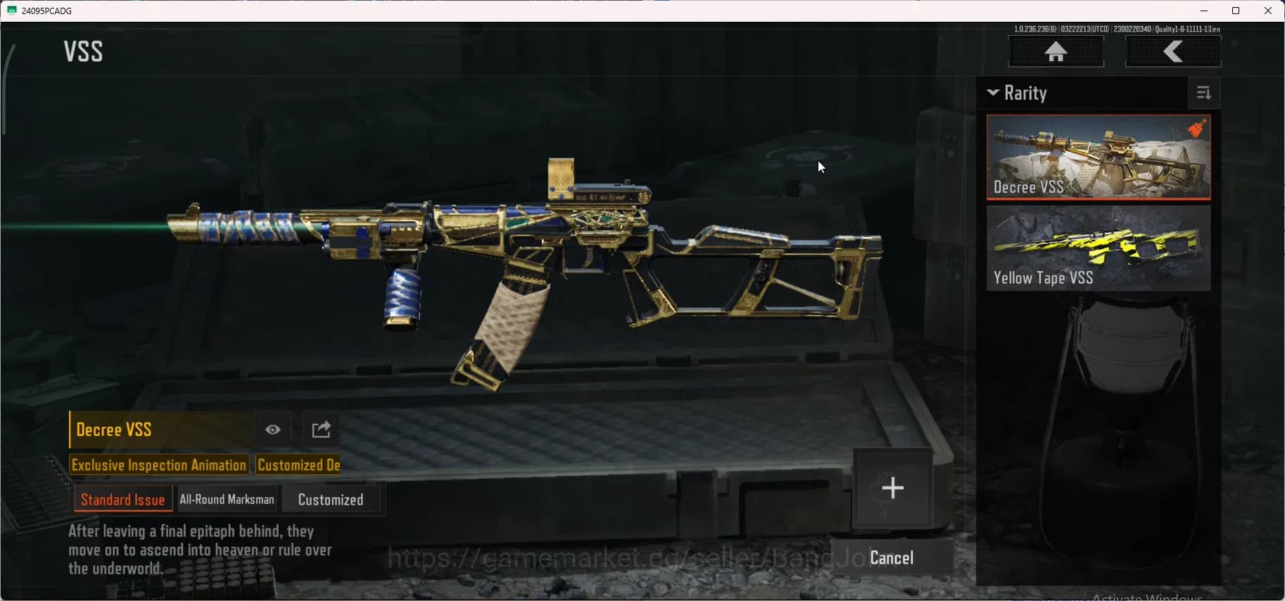 Arena Breakout Accounts Mobile|Lvl 30|SV 107.8M|CV 93M|5 WP Legend Skins|3 image 10