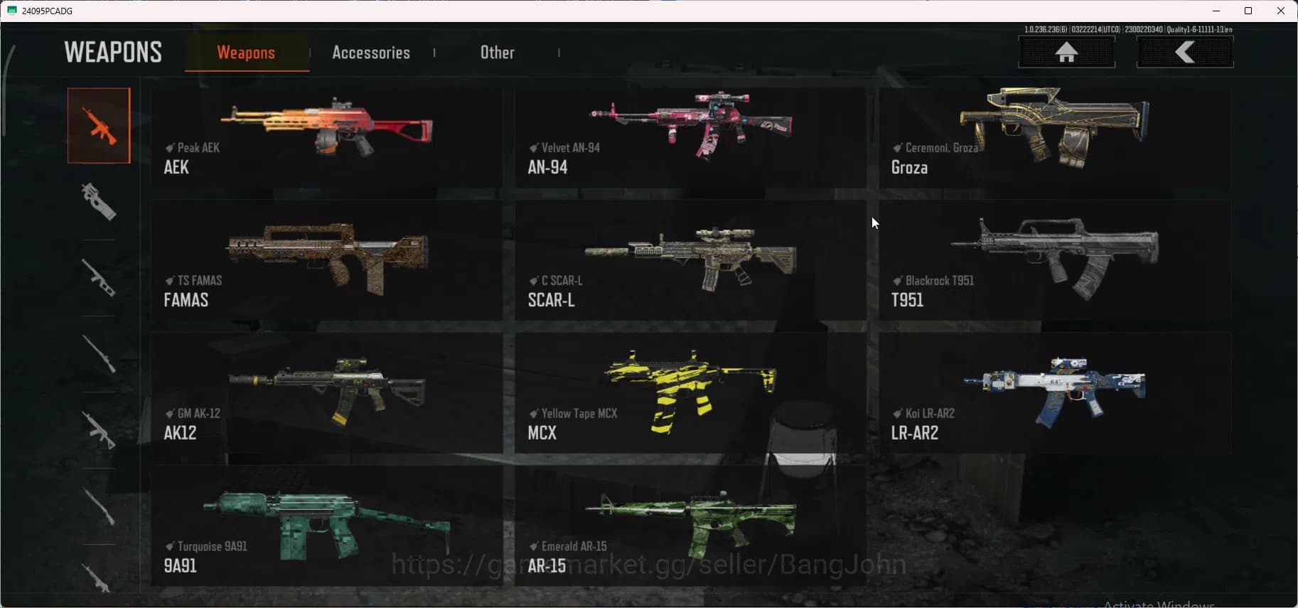 Arena Breakout Accounts Mobile|Lvl 30|SV 107.8M|CV 93M|5 WP Legend Skins|3 image 15