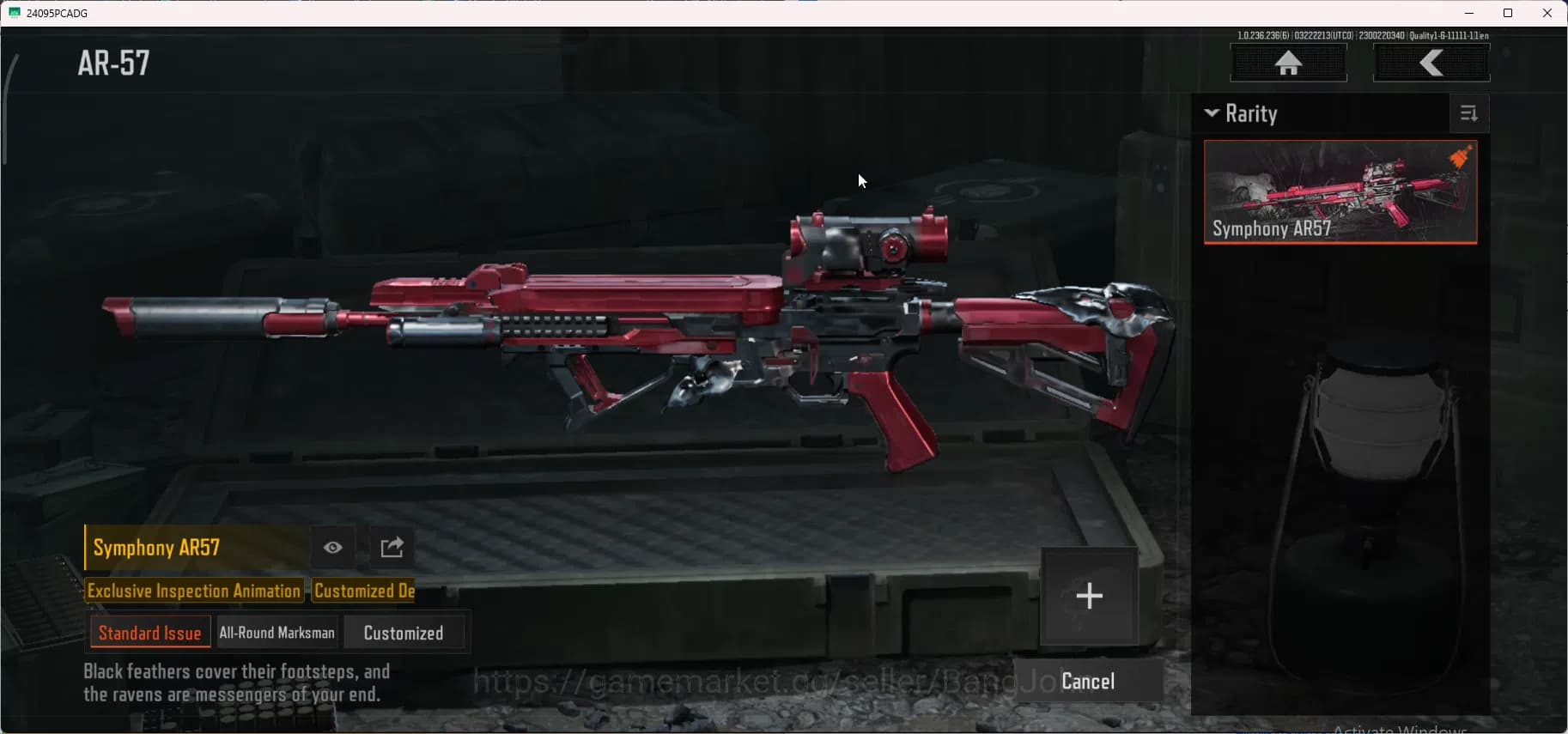 Arena Breakout Accounts Mobile|Lvl 30|SV 107.8M|CV 93M|5 WP Legend Skins|3 image 8