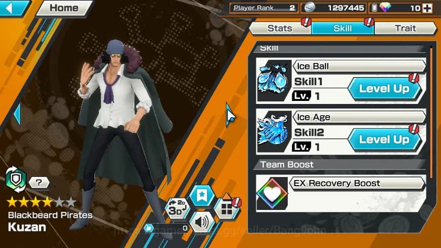 One Piece Bounty Rush Accounts Global | 3EX | Rank 2| The5elderl St.Ethanbaron, B image 6