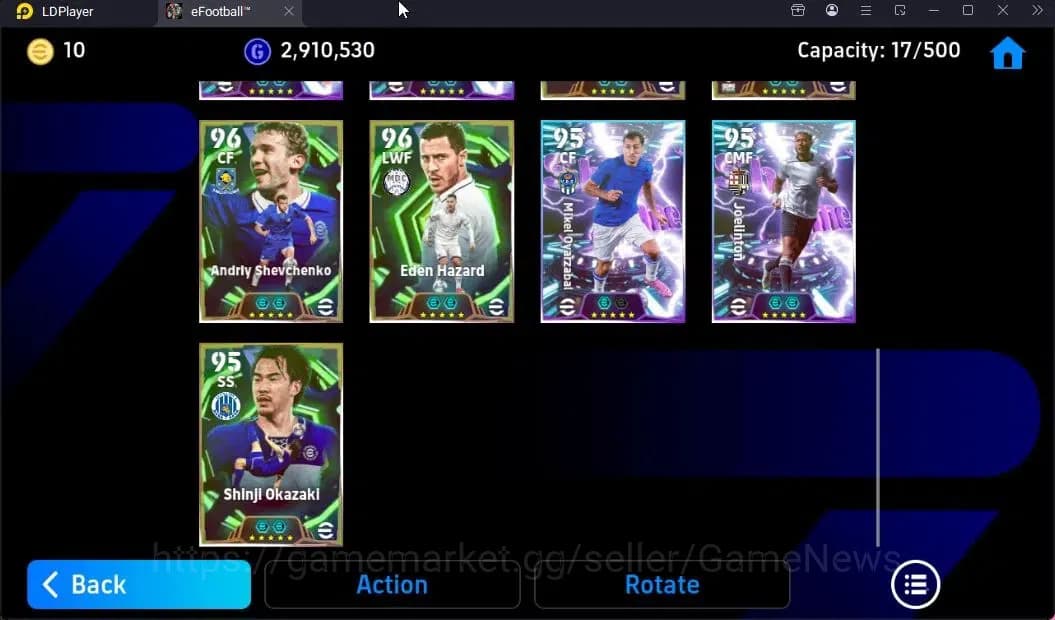 eFootball Accounts Android|Gerd Muller,Francesco Totti,Steven Gerard, image 6