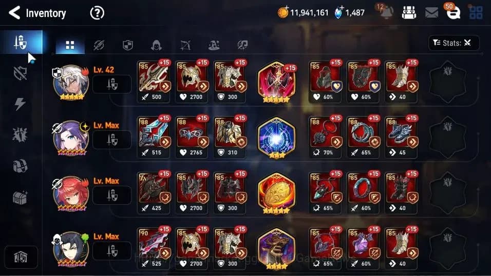 Epic Seven Accounts GLOBAL Unverif|New Era|13 ML(Salome,BArunka,LOTSca image 10