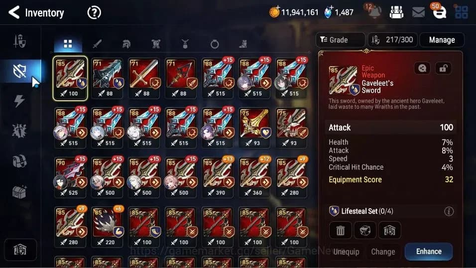Epic Seven Accounts GLOBAL Unverif|New Era|13 ML(Salome,BArunka,LOTSca image 11
