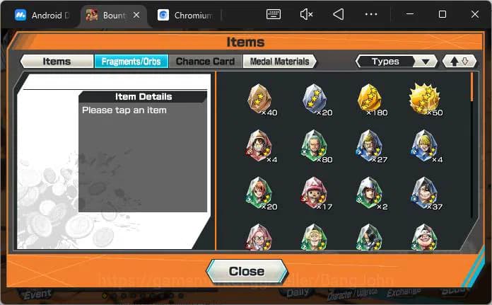 One Piece Bounty Rush Accounts GLOBAL|3 ex|divine Shank,Great Edward Newgate,5eld image 3