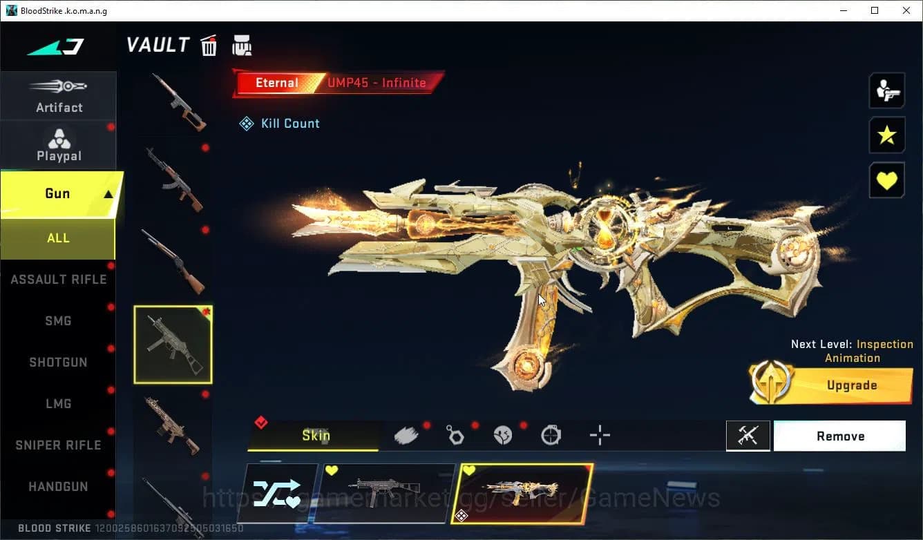Blood Strike Accounts ASIA|ETERNAL[Lv4 UMP45,(lv3 M4A1,Vector,AK47)(Lv2 image 19