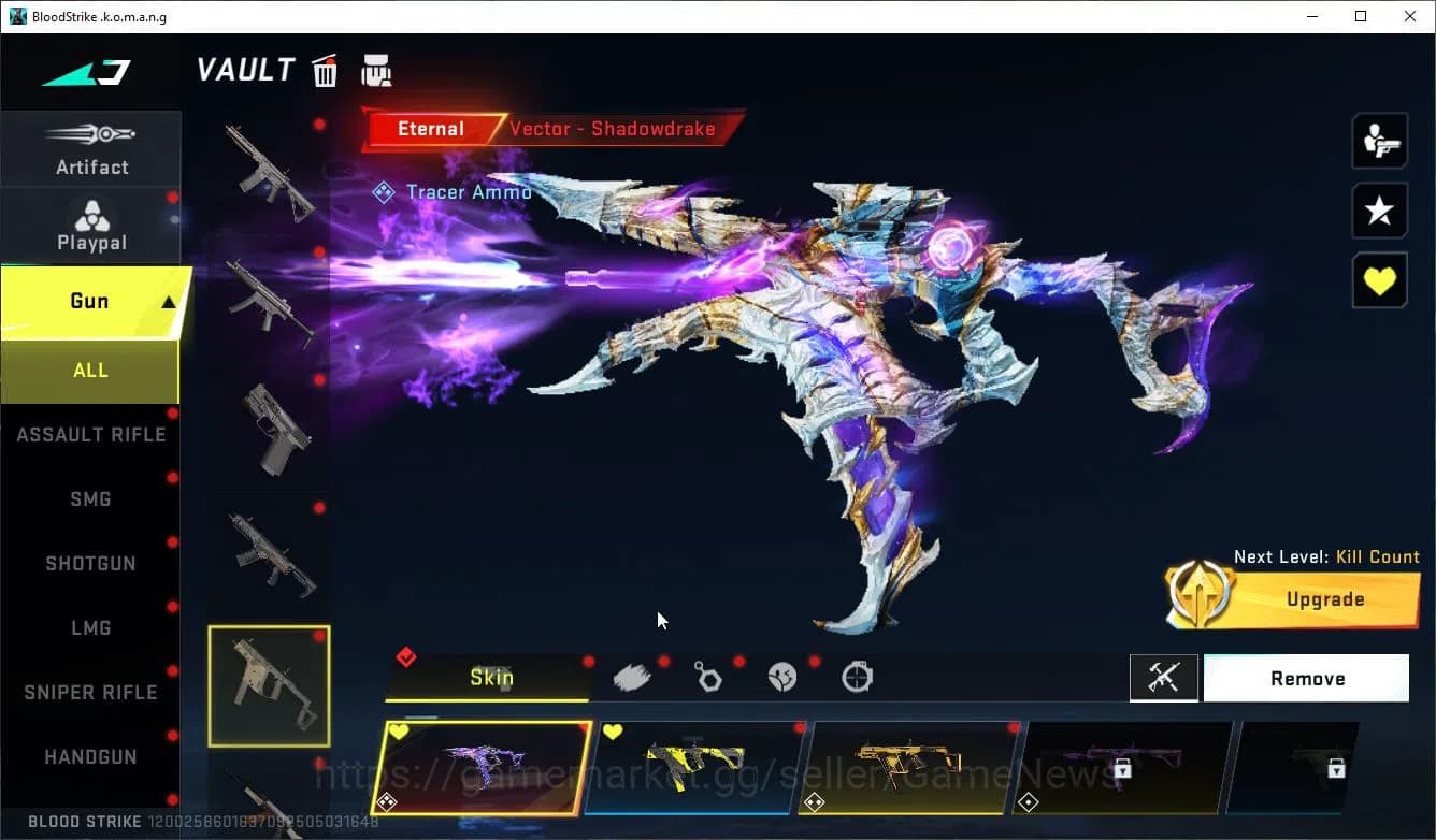 Blood Strike Accounts ASIA|ETERNAL[Lv4 UMP45,(lv3 M4A1,Vector,AK47)(Lv2 image 8