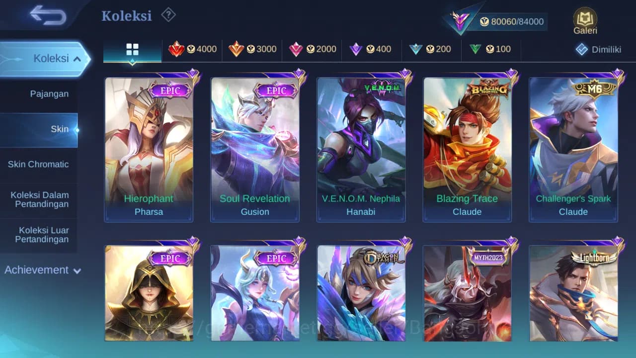 Mobile Legends: Bang Bang Accounts Hero 116 Skin 252 | Legend Alucard | Aspirant Layl image 10