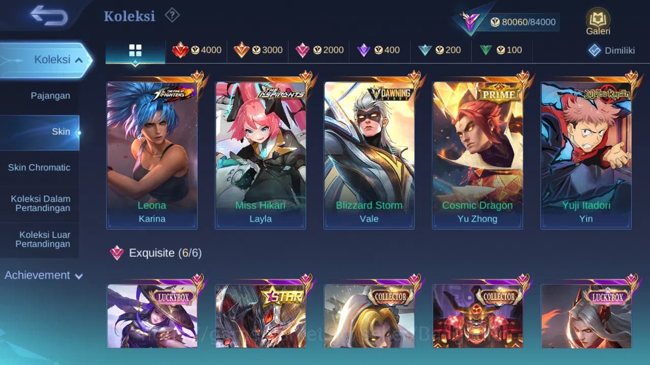 Mobile Legends: Bang Bang Accounts Hero 116 Skin 252 | Legend Alucard | Aspirant Layl image 3