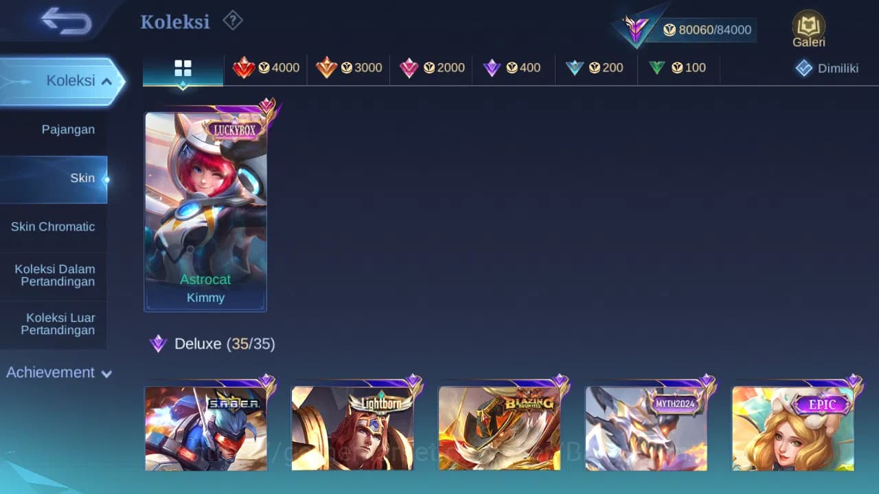 Mobile Legends: Bang Bang Accounts Hero 116 Skin 252 | Legend Alucard | Aspirant Layl image 5