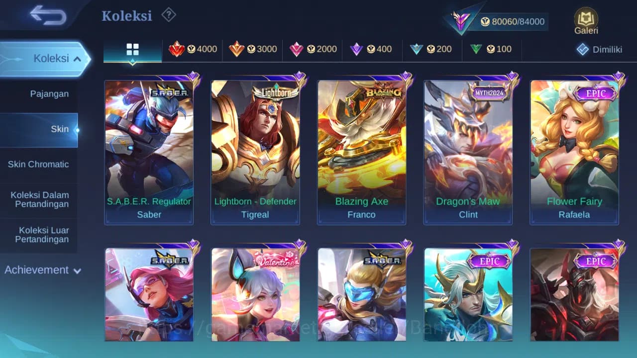 Mobile Legends: Bang Bang Accounts Hero 116 Skin 252 | Legend Alucard | Aspirant Layl image 6