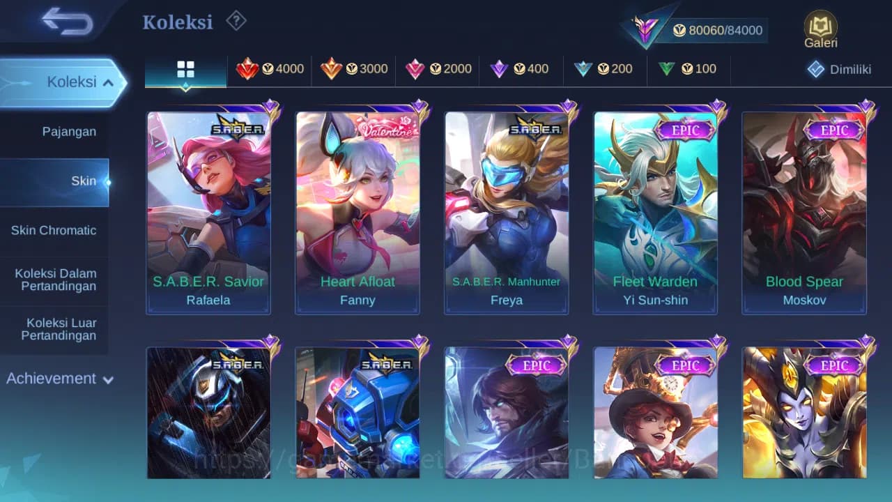 Mobile Legends: Bang Bang Accounts Hero 116 Skin 252 | Legend Alucard | Aspirant Layl image 7