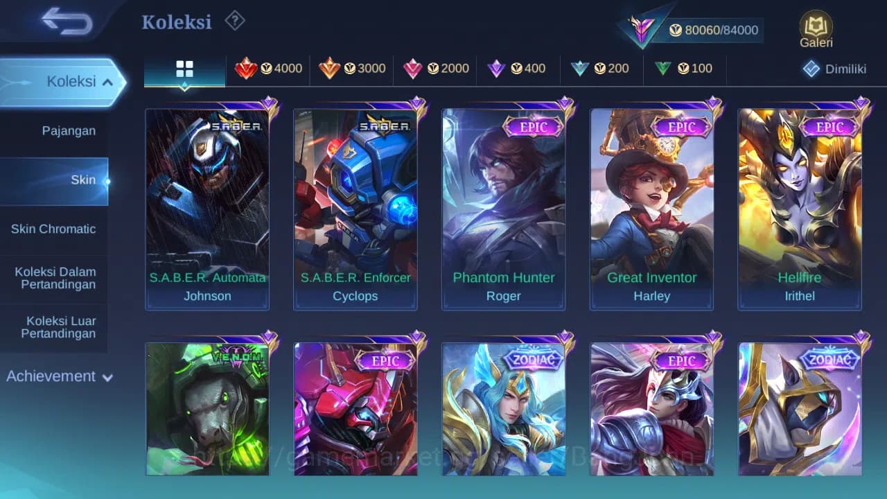 Mobile Legends: Bang Bang Accounts Hero 116 Skin 252 | Legend Alucard | Aspirant Layl image 8