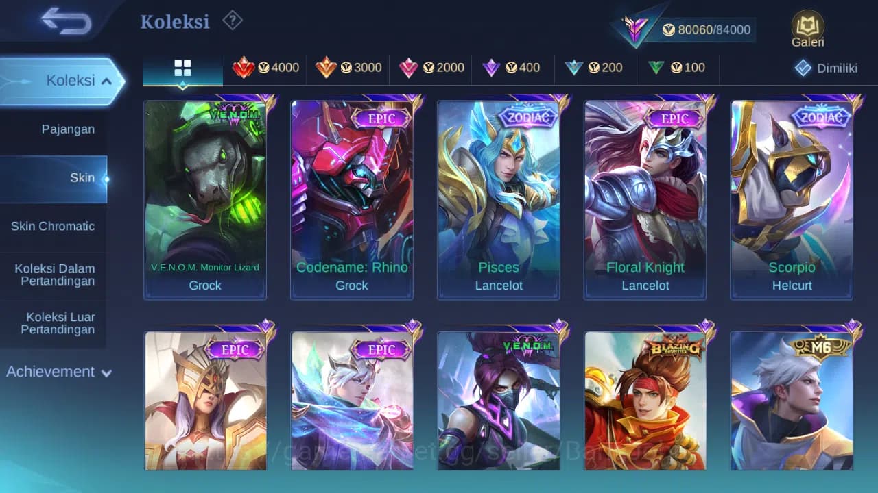 Mobile Legends: Bang Bang Accounts Hero 116 Skin 252 | Legend Alucard | Aspirant Layl image 9