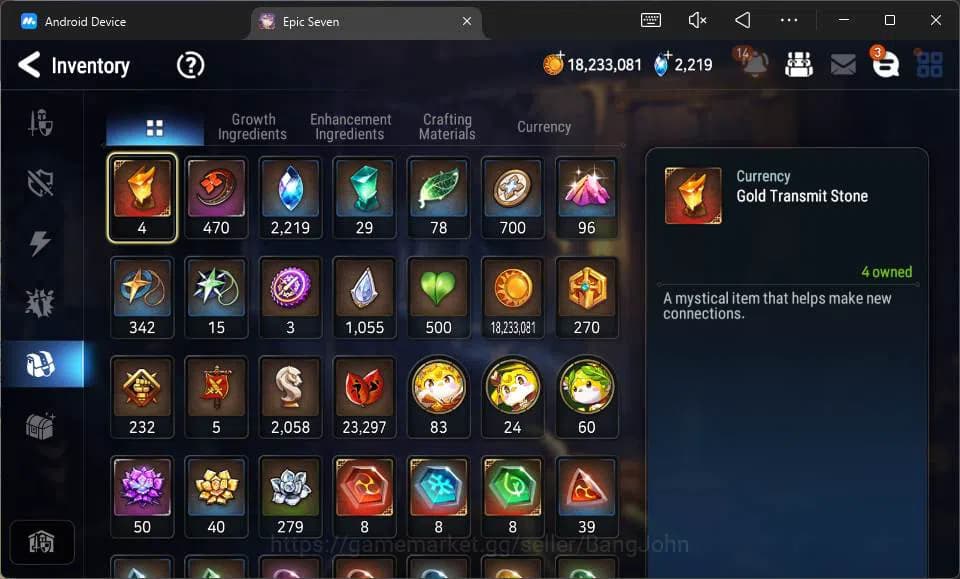 Epic Seven Accounts Global Unverif|8 ML Salome,B Haste,A Tywin,etc|PoH image 3