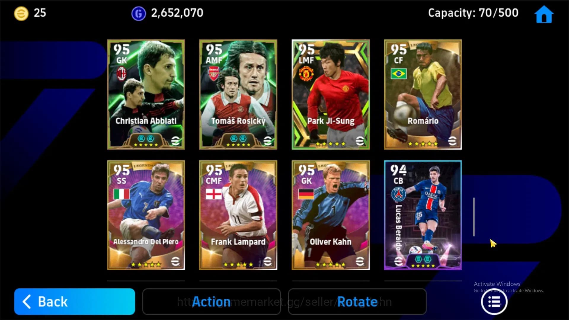 eFootball Accounts ANDROID|PW 3201|Suarez Liverpool,Ribery,Baresi,Can image 3