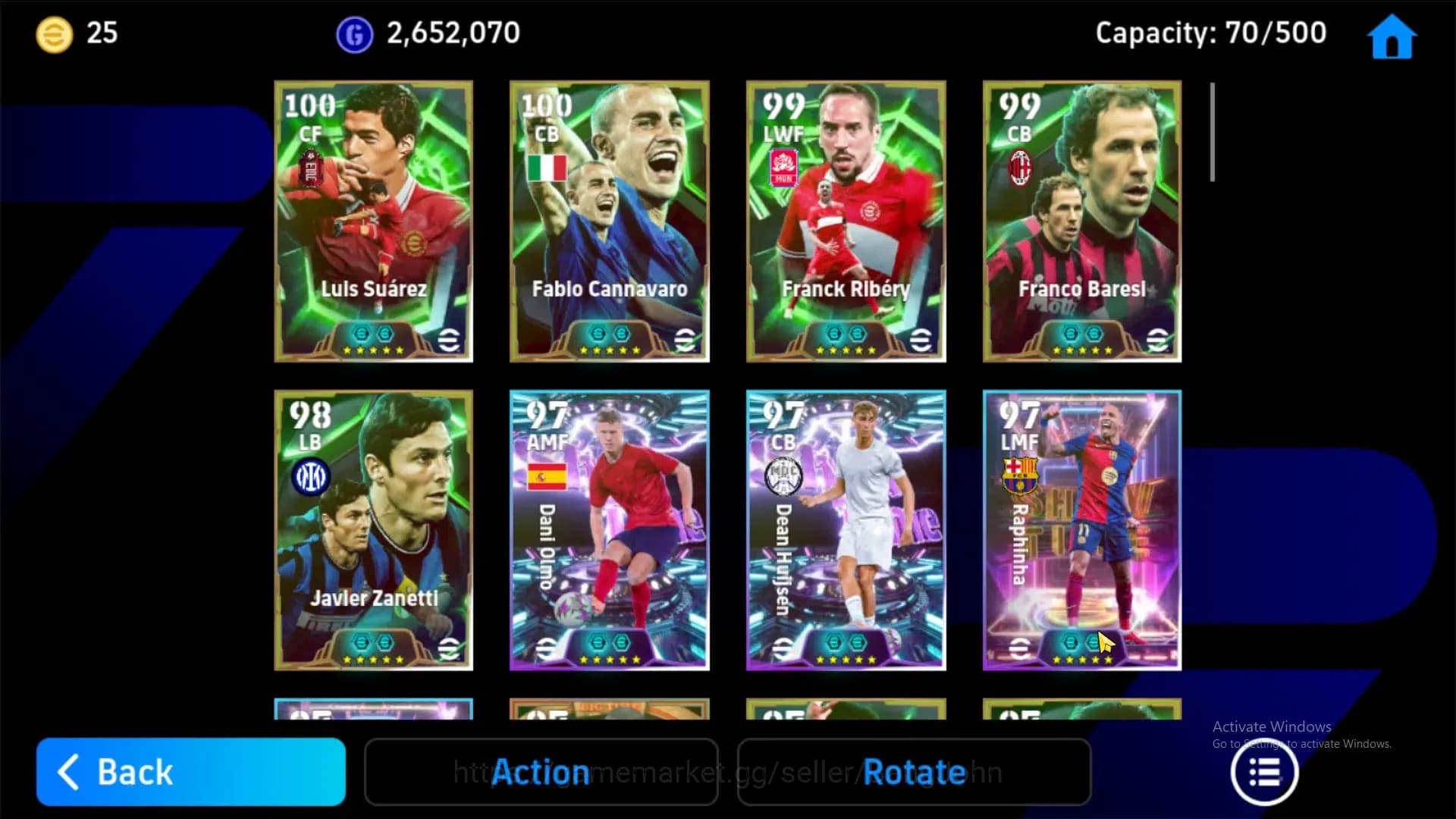 eFootball Accounts ANDROID|PW 3201|Suarez Liverpool,Ribery,Baresi,Can image 9