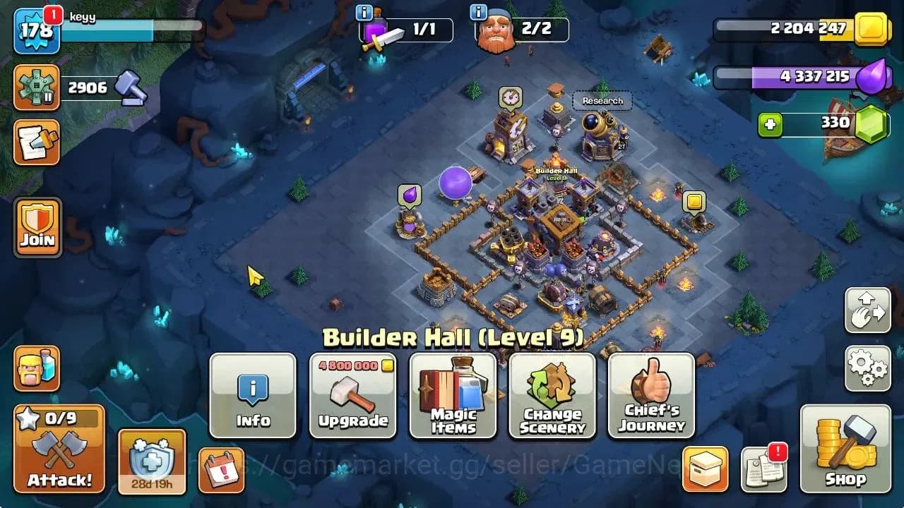 Clash of Clans Accounts TH 15-BH 9|LV 178|Limited Skin|HH 9|BK 82,AQ 90,GW image 18