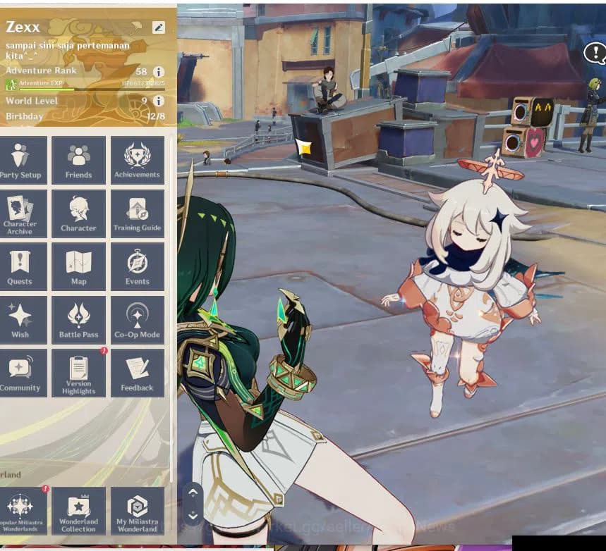 Genshin Impact Accounts ASIA |AR 58|8 Limit+8(*5WeP)|Prime Columbina|Colum image 2
