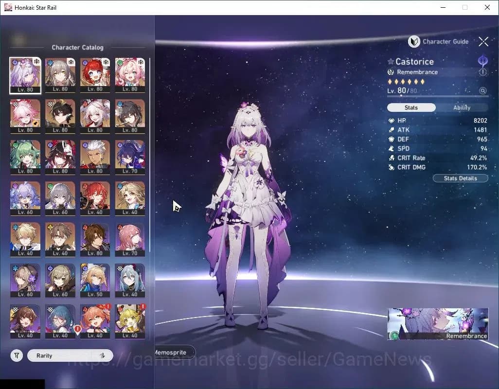 Honkai Star Rail Accounts Asia|TL 67|11 Limited|Casto E3+Sign,Hyacine,Evanes image 4