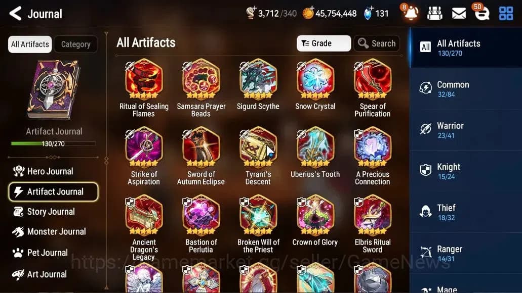 Epic Seven Accounts ASIA VERIF|33 ML(Salome,BArunka,WOTM Tenebria,Etc) image 14