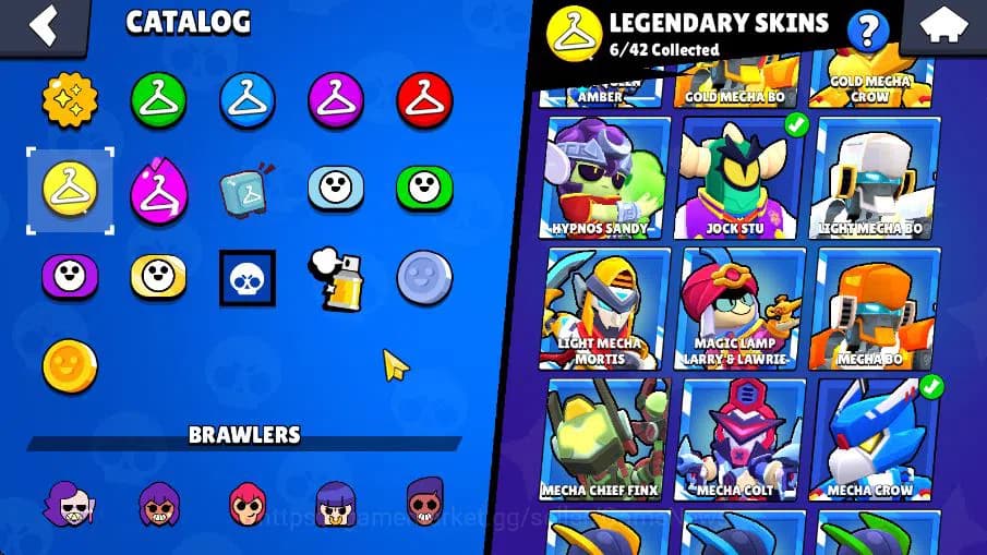 Brawl Stars Accounts 25304 Trophy|88 Brawlers 19 MAX Lvl|6 Hyperchar [D image 15