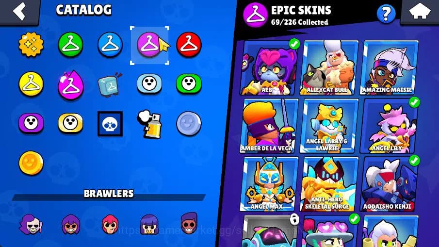 Brawl Stars Accounts 25304 Trophy|88 Brawlers 19 MAX Lvl|6 Hyperchar [D image 17
