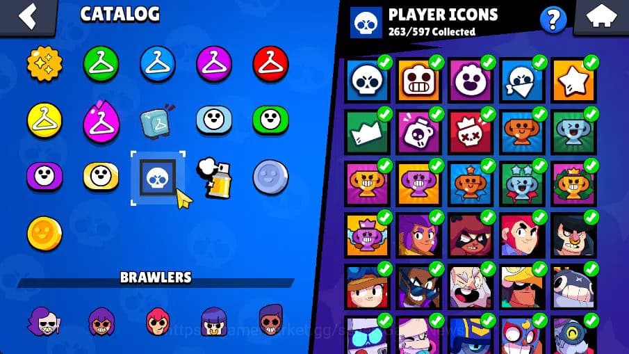 Brawl Stars Accounts 25304 Trophy|88 Brawlers 19 MAX Lvl|6 Hyperchar [D image 18