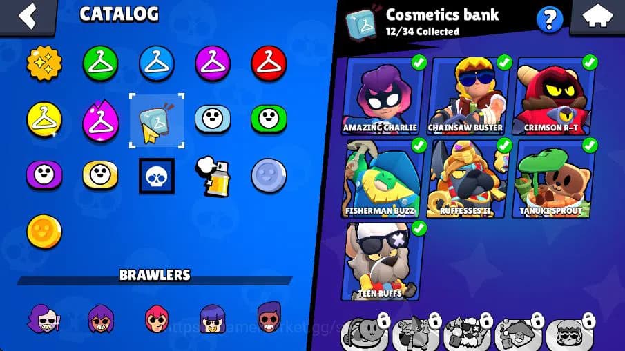 Brawl Stars Accounts 25304 Trophy|88 Brawlers 19 MAX Lvl|6 Hyperchar [D image 20