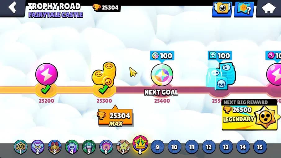Brawl Stars Accounts 25304 Trophy|88 Brawlers 19 MAX Lvl|6 Hyperchar [D image 4