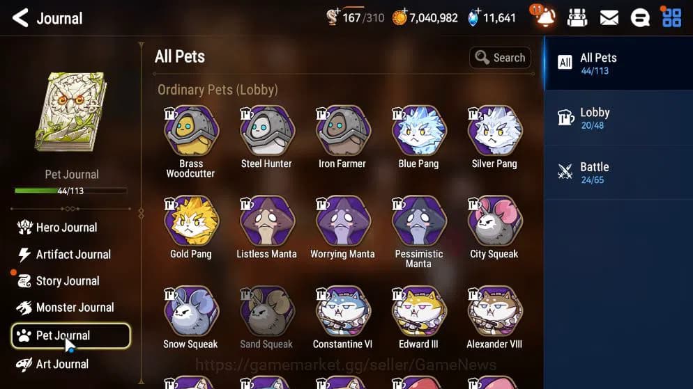 Epic Seven Accounts GLOBAL UNVERIF|New Era|14 ML(Salome, BArunka, EIly image 20