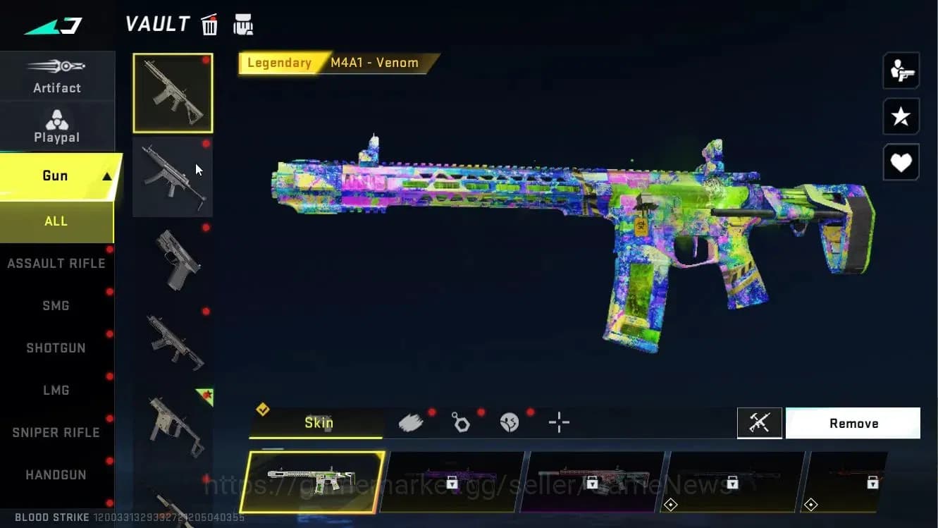Blood Strike Accounts ASIA|Collab 7DS (Kar98,QBZ95)|7 Legendary (ETHAN,M image 8