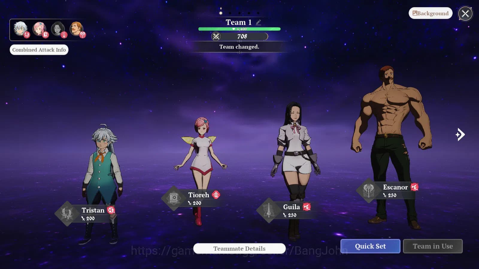 The Seven Deadly Sins: Origin Accounts EUROPE|Fresh Starter Lvl 2|2 SSR|Escanor,Guila,&5S image 2