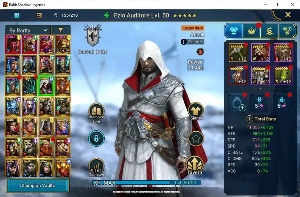 Raid: Shadow Legends Accounts Lv55 1,3M Power|3 Mythic(Komidus,Androc,Tholin)28 image 12