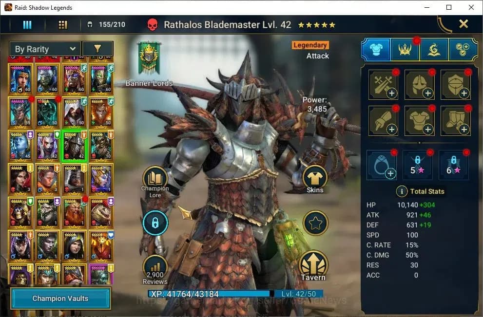 Raid: Shadow Legends Accounts Lv55 1,3M Power|3 Mythic(Komidus,Androc,Tholin)28 image 14