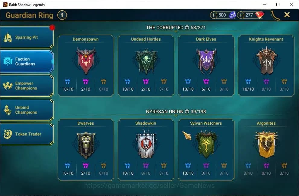 Raid: Shadow Legends Accounts Lv55 1,3M Power|3 Mythic(Komidus,Androc,Tholin)28 image 18