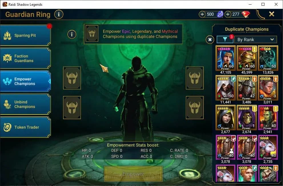 Raid: Shadow Legends Accounts Lv55 1,3M Power|3 Mythic(Komidus,Androc,Tholin)28 image 19