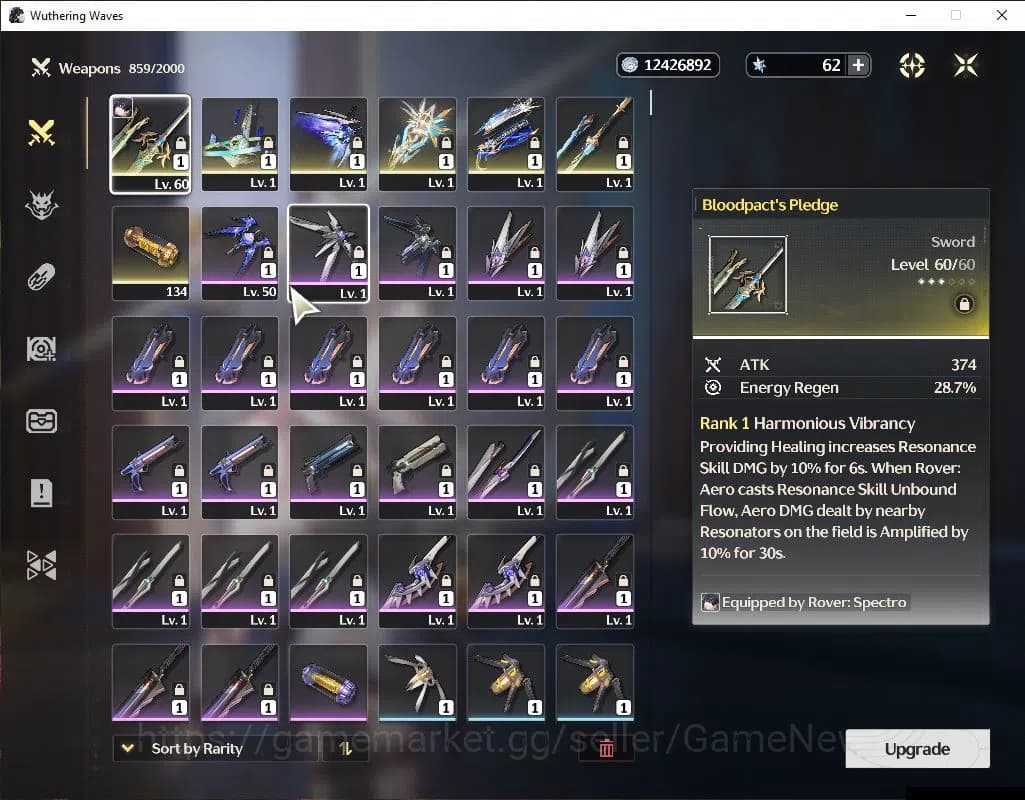 Wuthering Waves Accounts NA|UL 46|3 Limited| [Luuk Herssen RC 1,Galbrena,Sh image 2