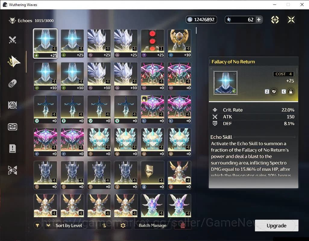 Wuthering Waves Accounts NA|UL 46|3 Limited| [Luuk Herssen RC 1,Galbrena,Sh image 3